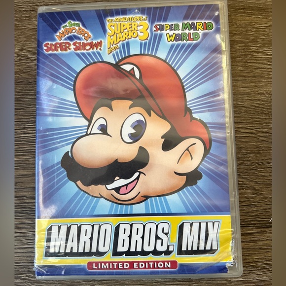 Mario Mix DVD - Super Mario Super Show - Adventures of SMB 3 - SM World - Picture 1 of 3
